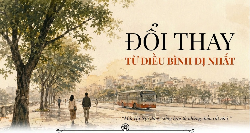 Đổi thay từ điều bình dị nhất